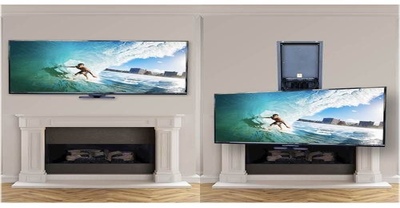 Mounting a TV Above Your Fireplace with Flush Wall Mount Bracke